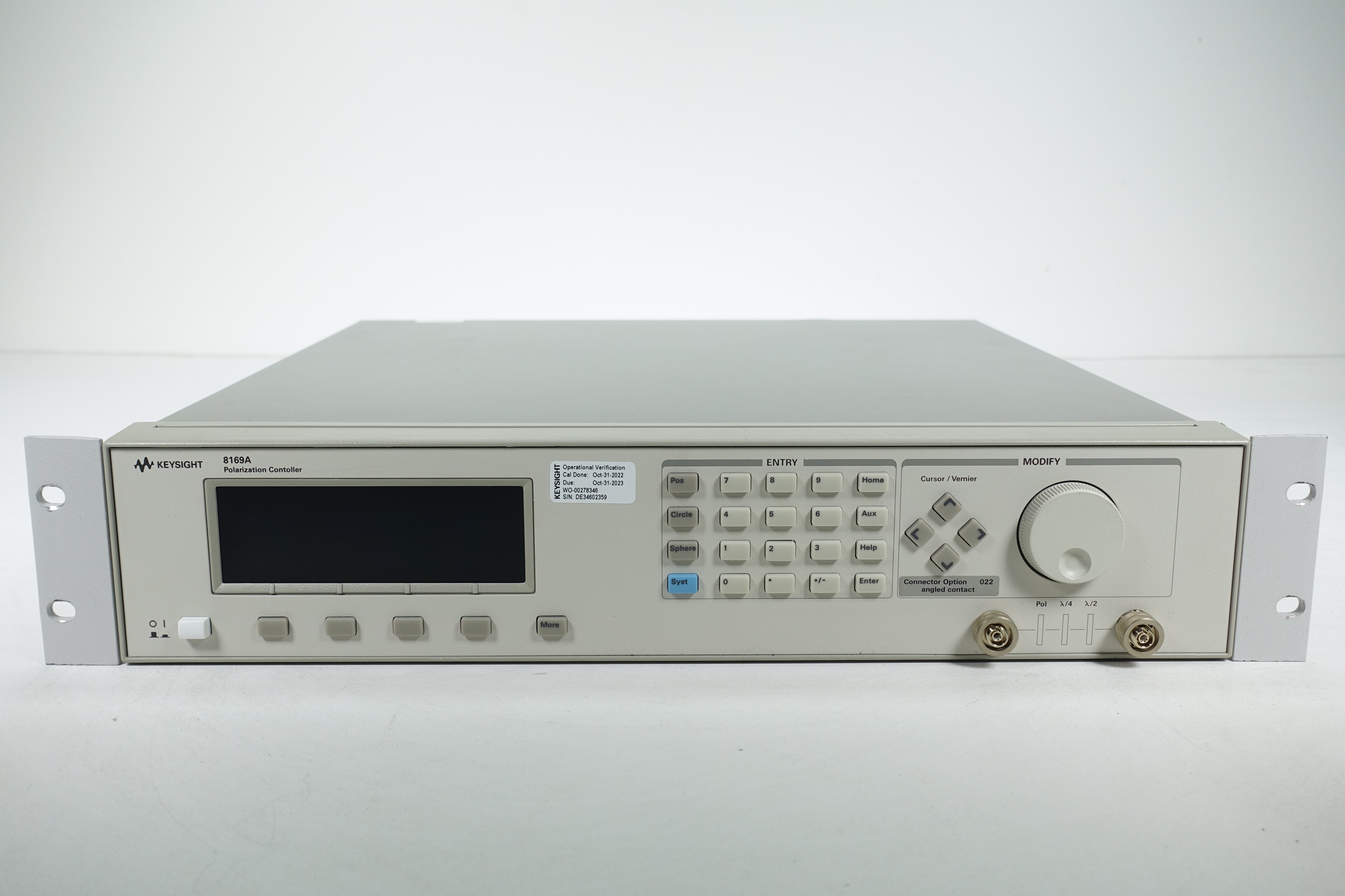 Keysight 8169A Polarization Controller