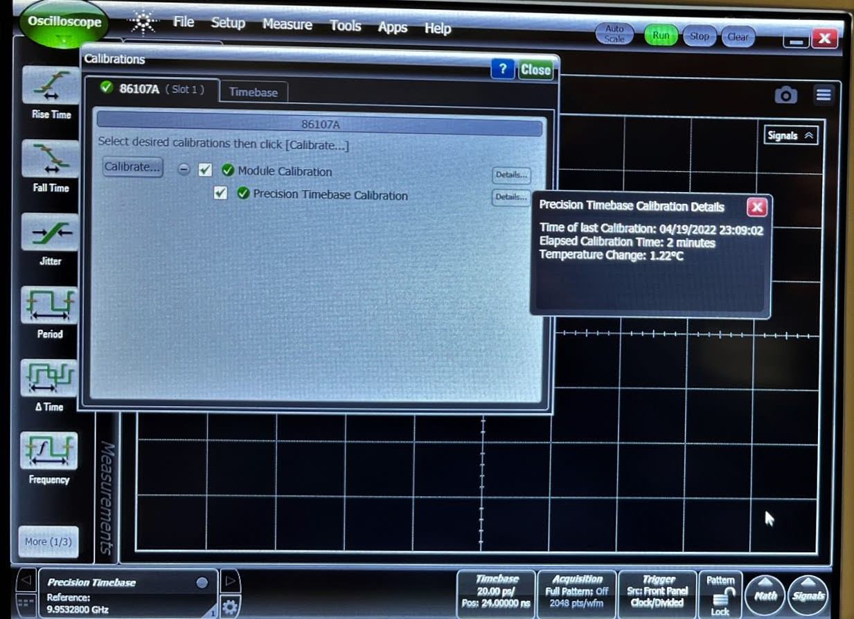 Keysight 86107A Precision Timebase Reference Module