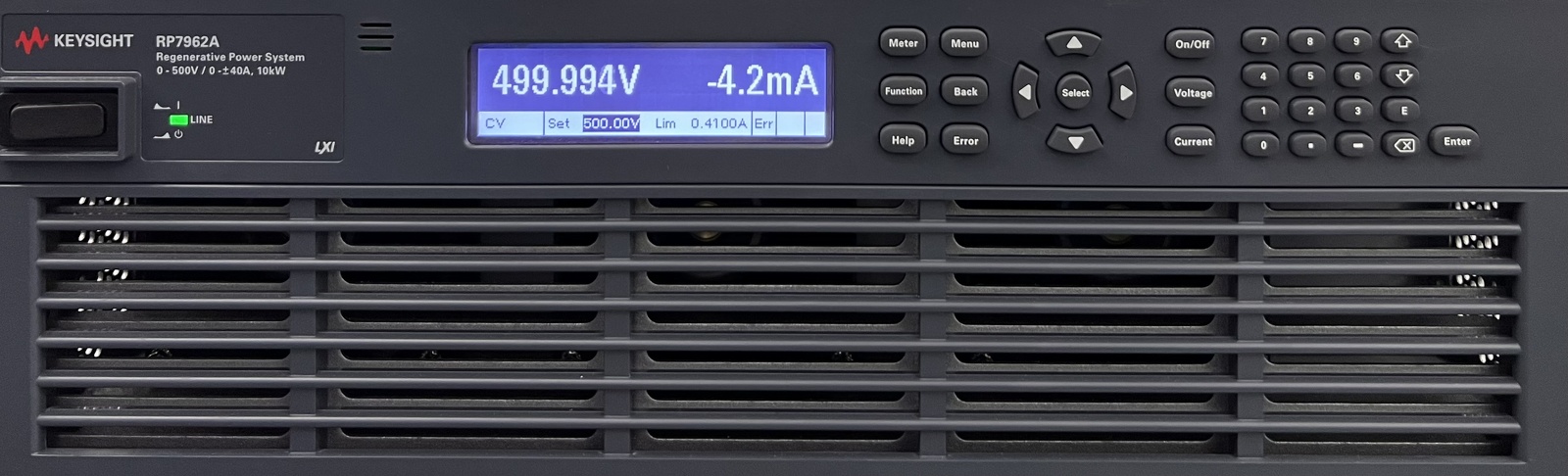 Regenerative Power System / 500V / +/-40A / 10kW / 400/480 VAC Keysight Used RP7962A - Actual Instrument - Image 5