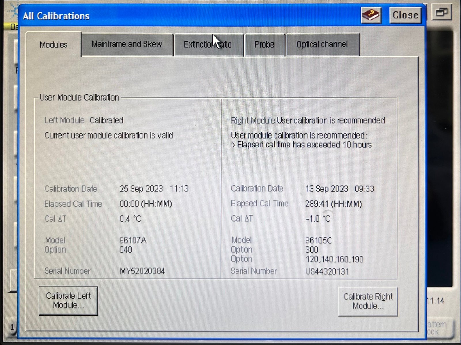 Keysight 86107A Precision Timebase Reference Module