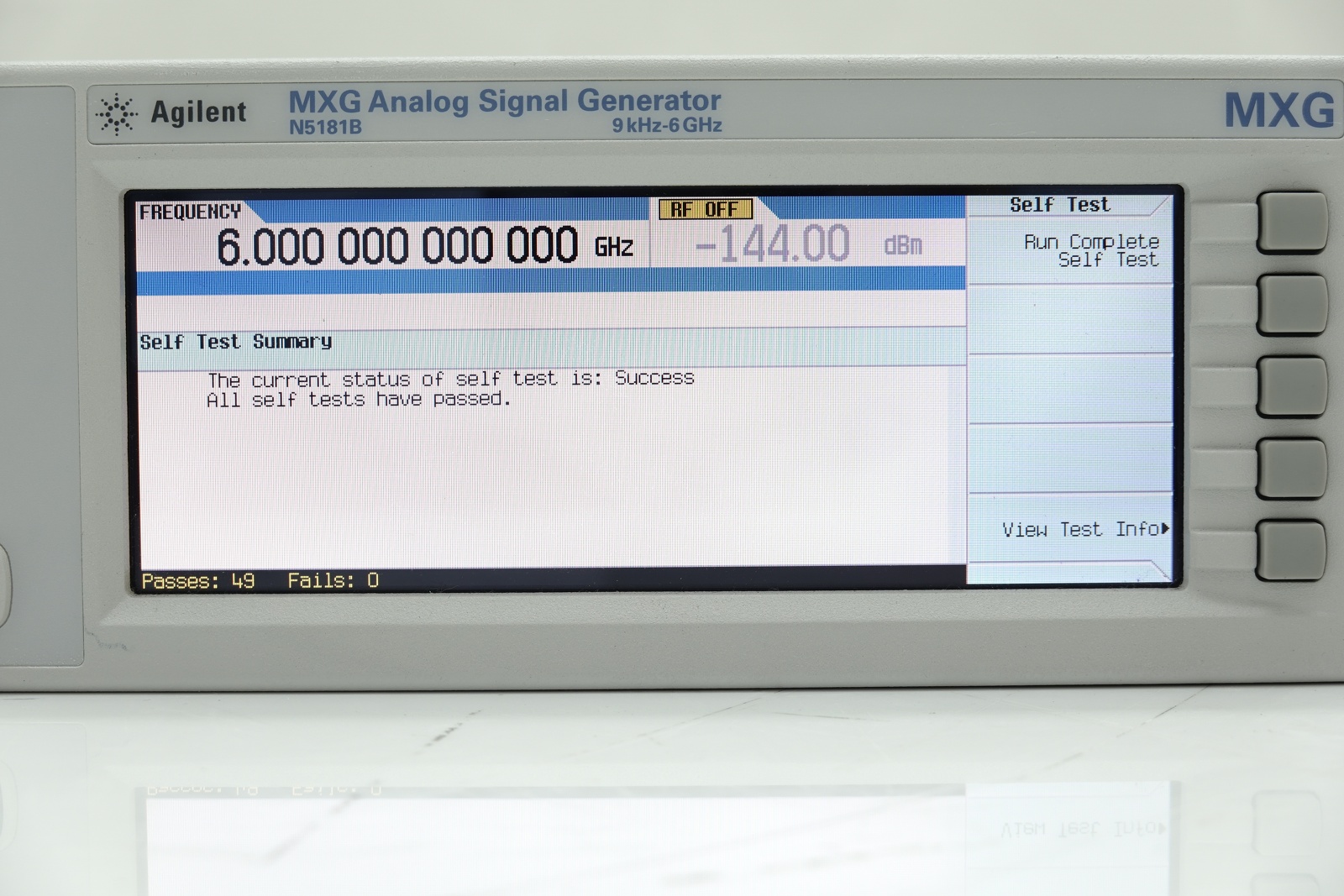 Keysight N5181B-506 9 kHz to 6 GHz