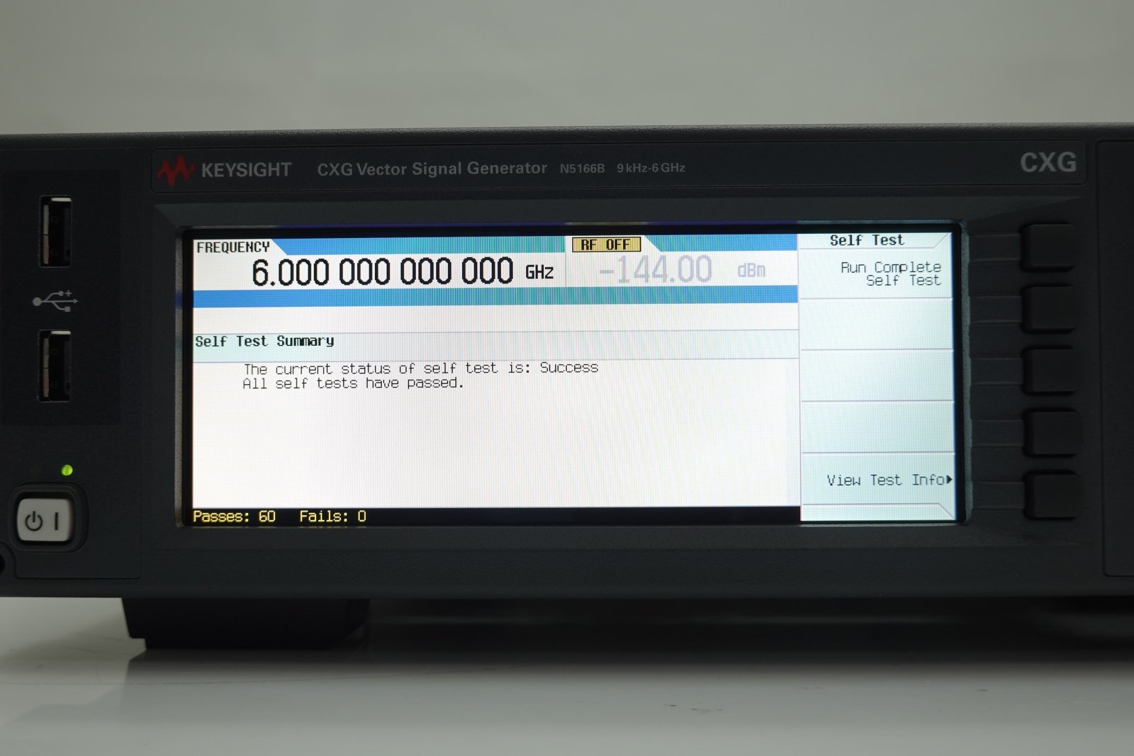 Keysight N5166B CXG X-Series RF Vector Signal Generator 
