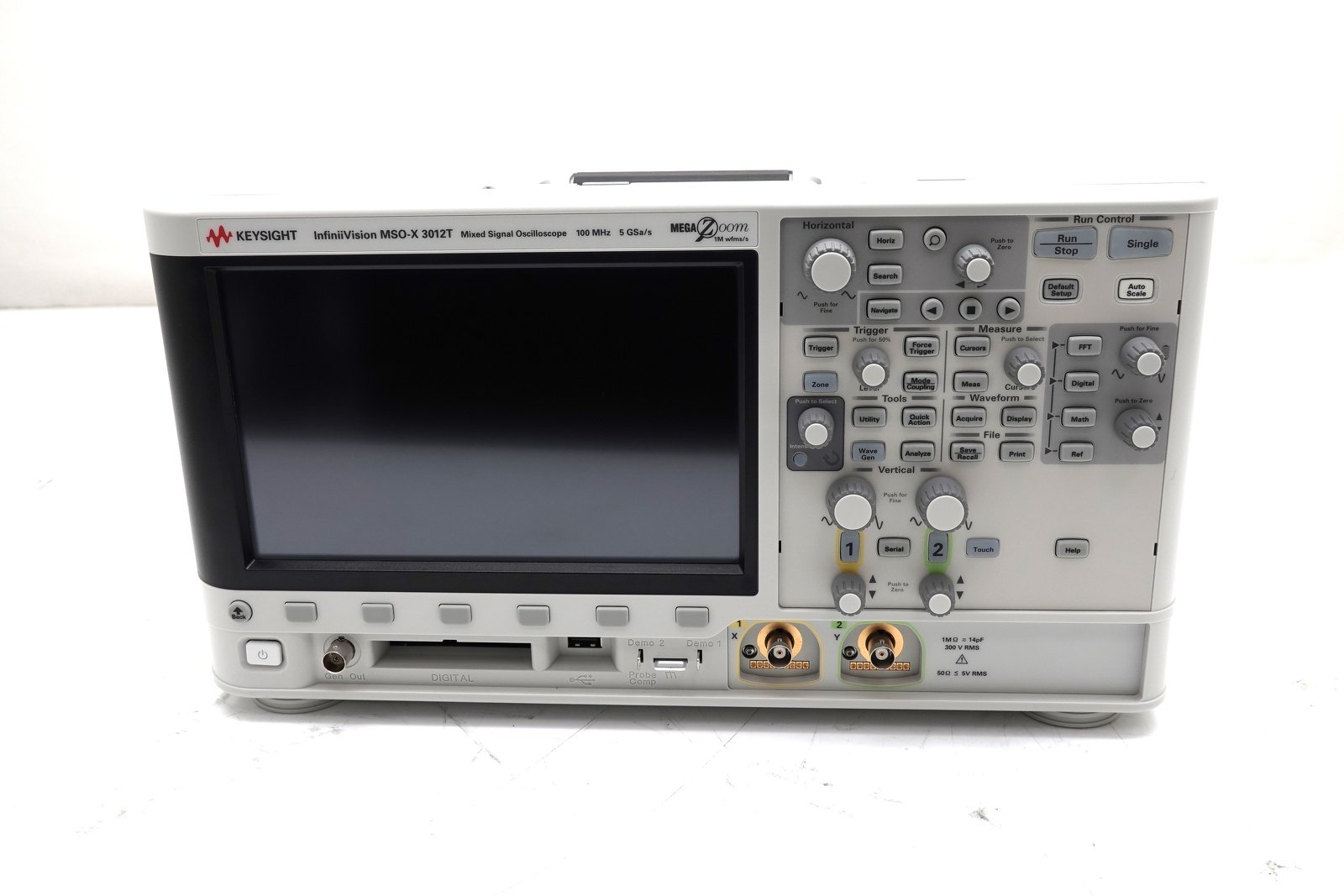 Keysight MSOX3012T Mixed Signal Oscilloscope / 100 MHz / 2 Analog Plus 16 Digital Channels Keysight MSOX3012T Mixed Signal Oscilloscope / 100 MHz / 2 Analog Plus 16 Digital Channels