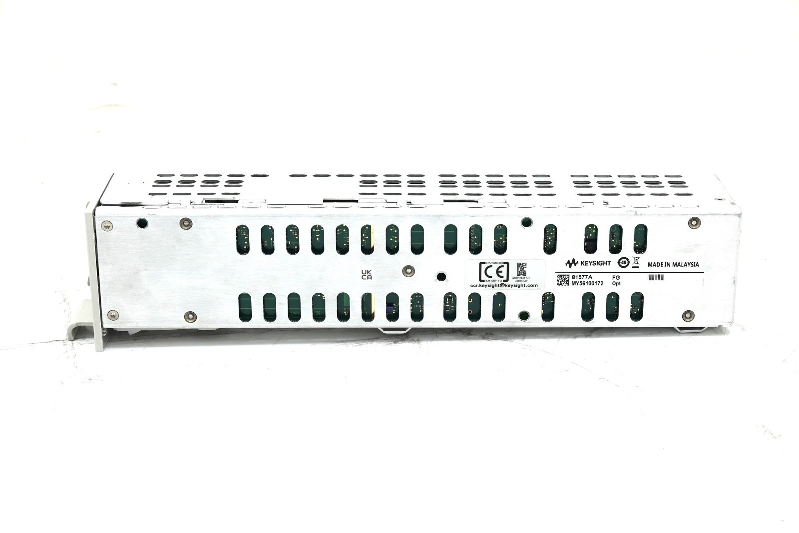 Keysight 81577A Variable Optical Attenuator Modules with Power Control and Angled Interface Keysight 81577A Variable Optical Attenuator Modules with Power Control and Angled Interface