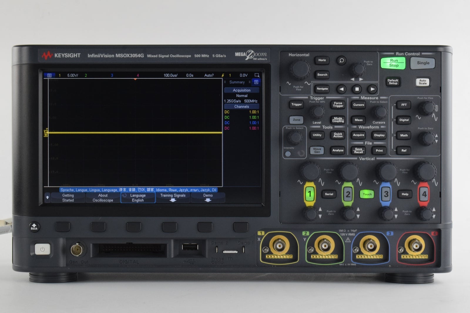 Keysight Used MSOX3054G - Actual Instrument - Image 7