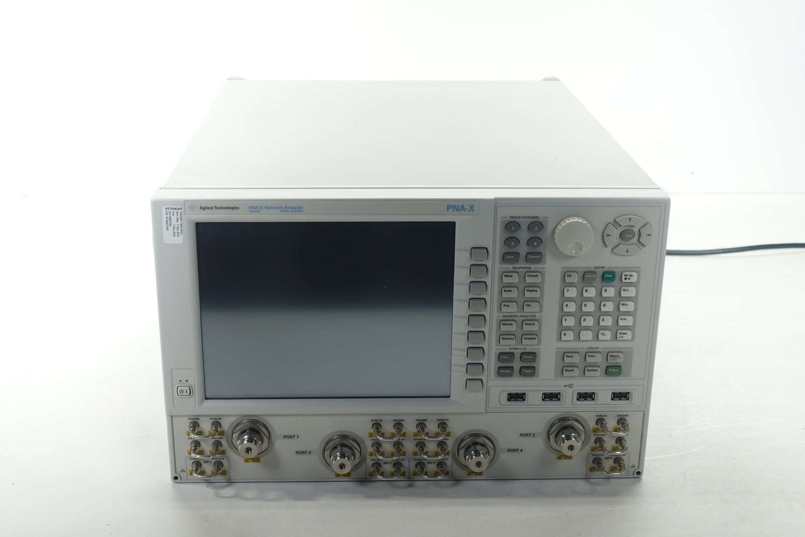 Keysight N5242A-400 4-port / Configurable Test Set / Internal Second Source Keysight N5242A-400 4-port / Configurable Test Set / Internal Second Source