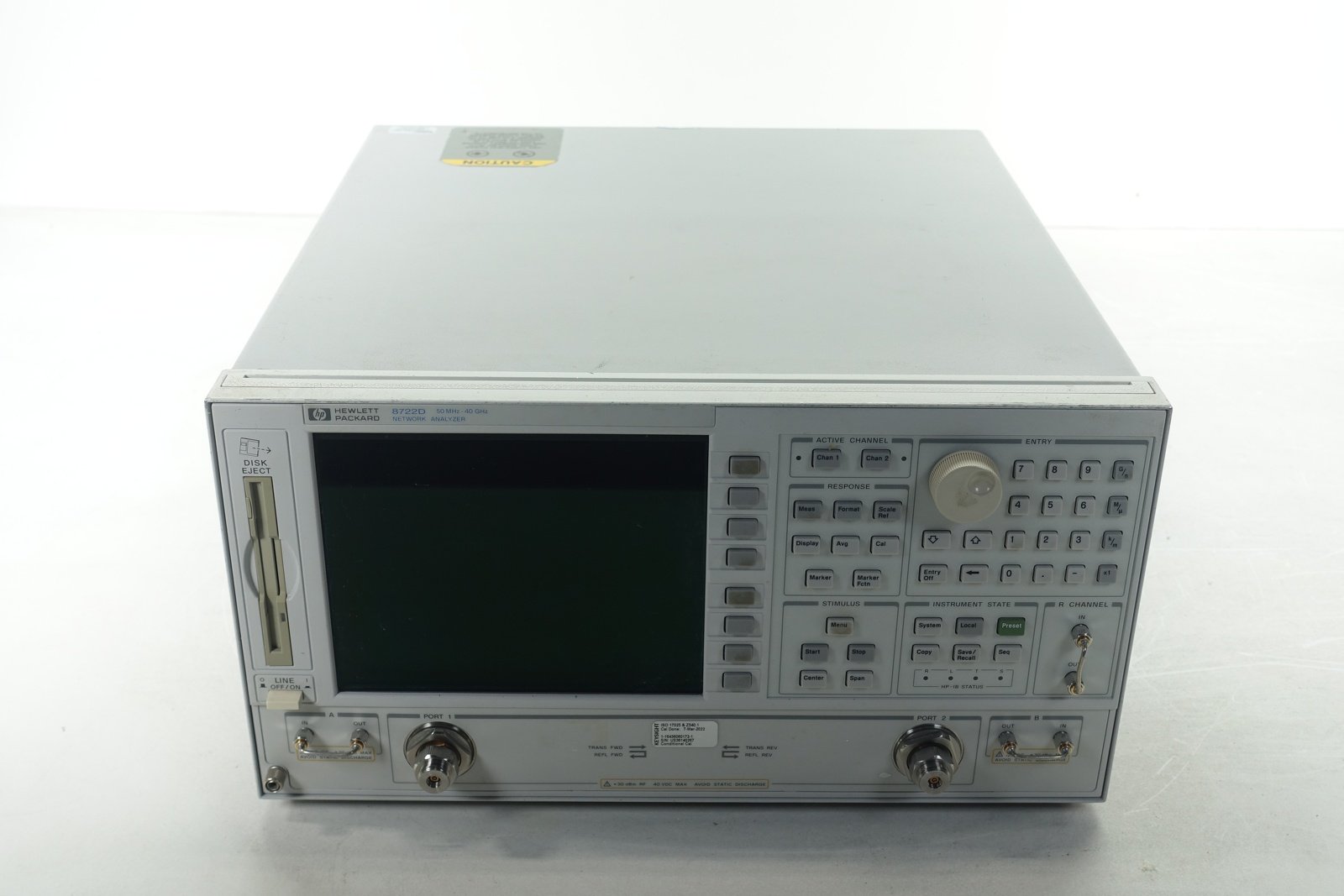 Keysight 8722D Microwave Vector Network Analyzer