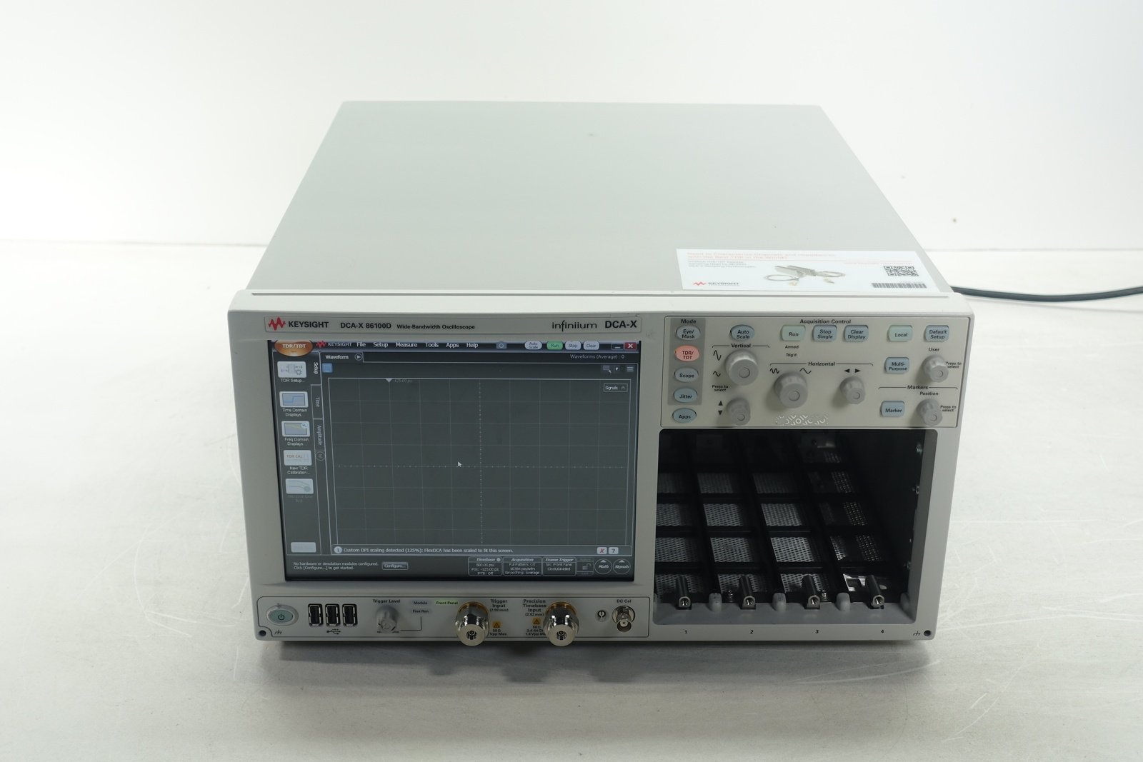 Keysight 86100D Infiniium DCA-X Wide-Bandwidth Oscilloscope Mainframe Keysight 86100D Infiniium DCA-X Wide-Bandwidth Oscilloscope Mainframe