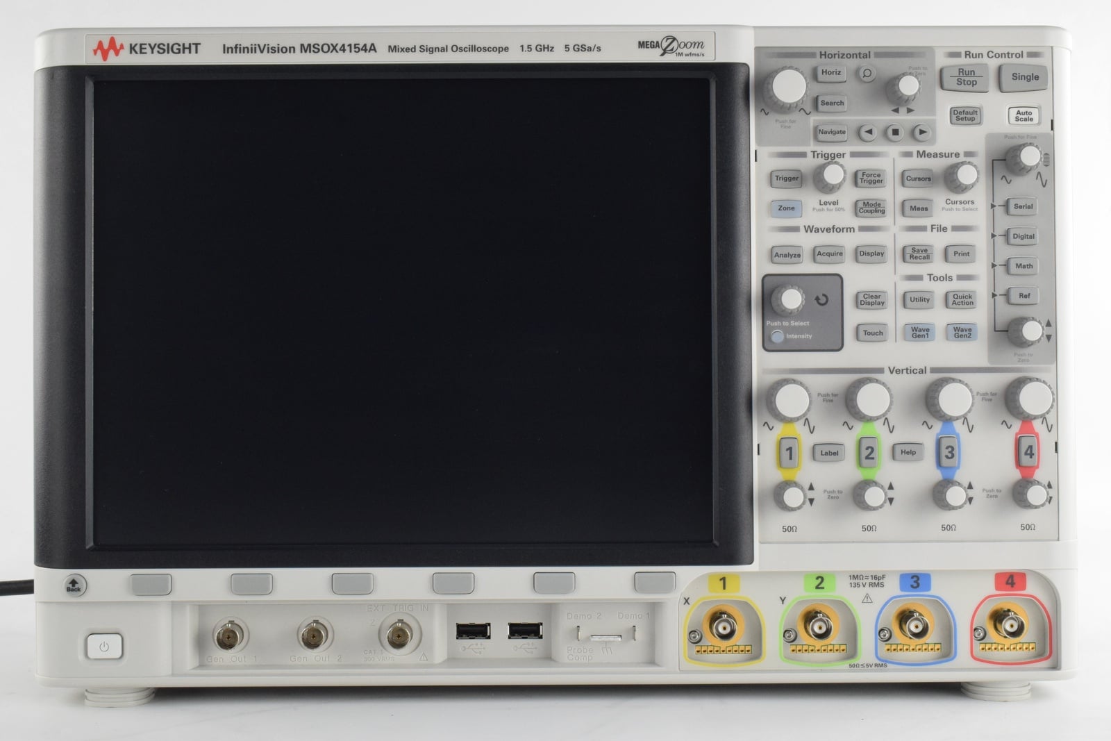 Mixed Signal Oscilloscope / 1.5 GHz / 4 Analog Plus 16 Digital Channels Keysight Used MSOX4154A - Actual Instrument - Image 6