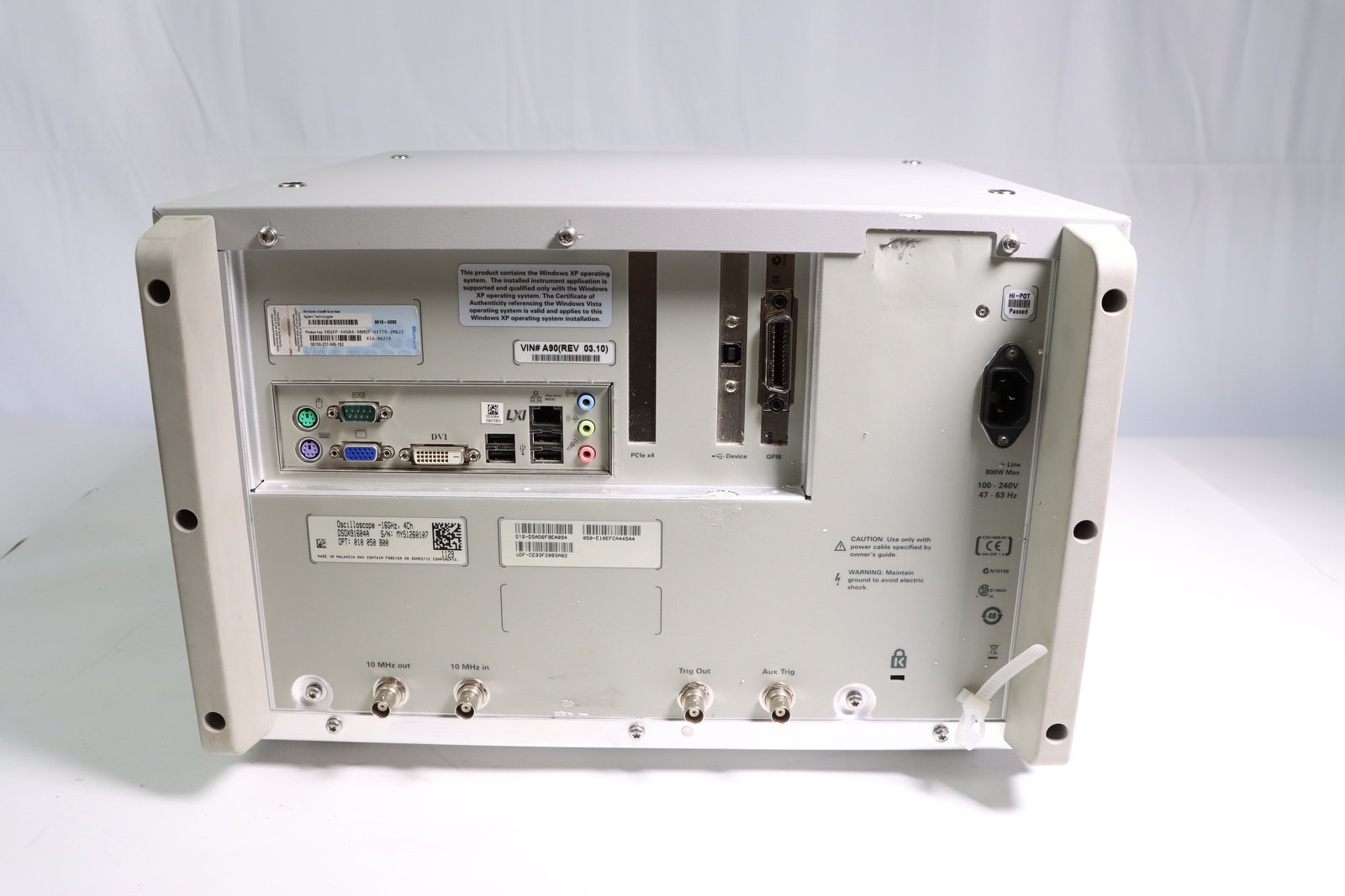 Keysight DSOX91604A Infiniium High Performance Oscilloscope / 16 GHz / 40/80 GSa/s / 4 Channels Keysight DSOX91604A Infiniium High Performance Oscilloscope / 16 GHz / 40/80 GSa/s / 4 Channels