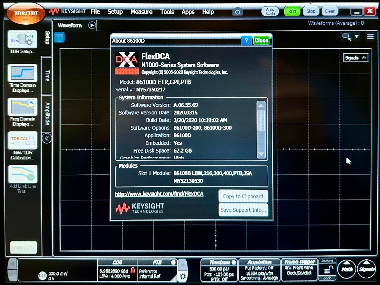 Keysight 86100D Infiniium DCA-X Wide-Bandwidth Oscilloscope Mainframe Keysight 86100D Infiniium DCA-X Wide-Bandwidth Oscilloscope Mainframe