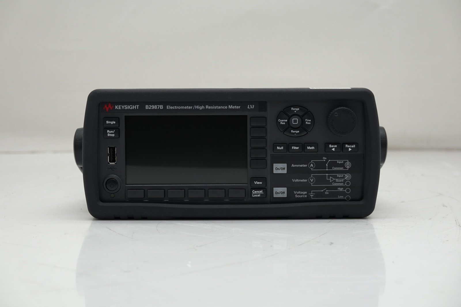 Keysight B2987B Electrometer/High Resistance Meter / 0.01fA / 1000V / Battery Keysight B2987B Electrometer/High Resistance Meter / 0.01fA / 1000V / Battery