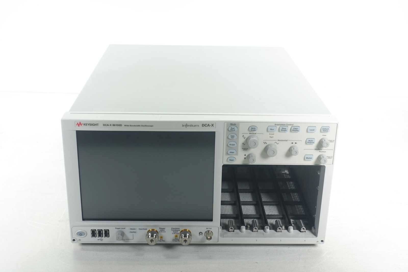Keysight 86100D Infiniium DCA-X Wide-Bandwidth Oscilloscope Mainframe Keysight 86100D Infiniium DCA-X Wide-Bandwidth Oscilloscope Mainframe
