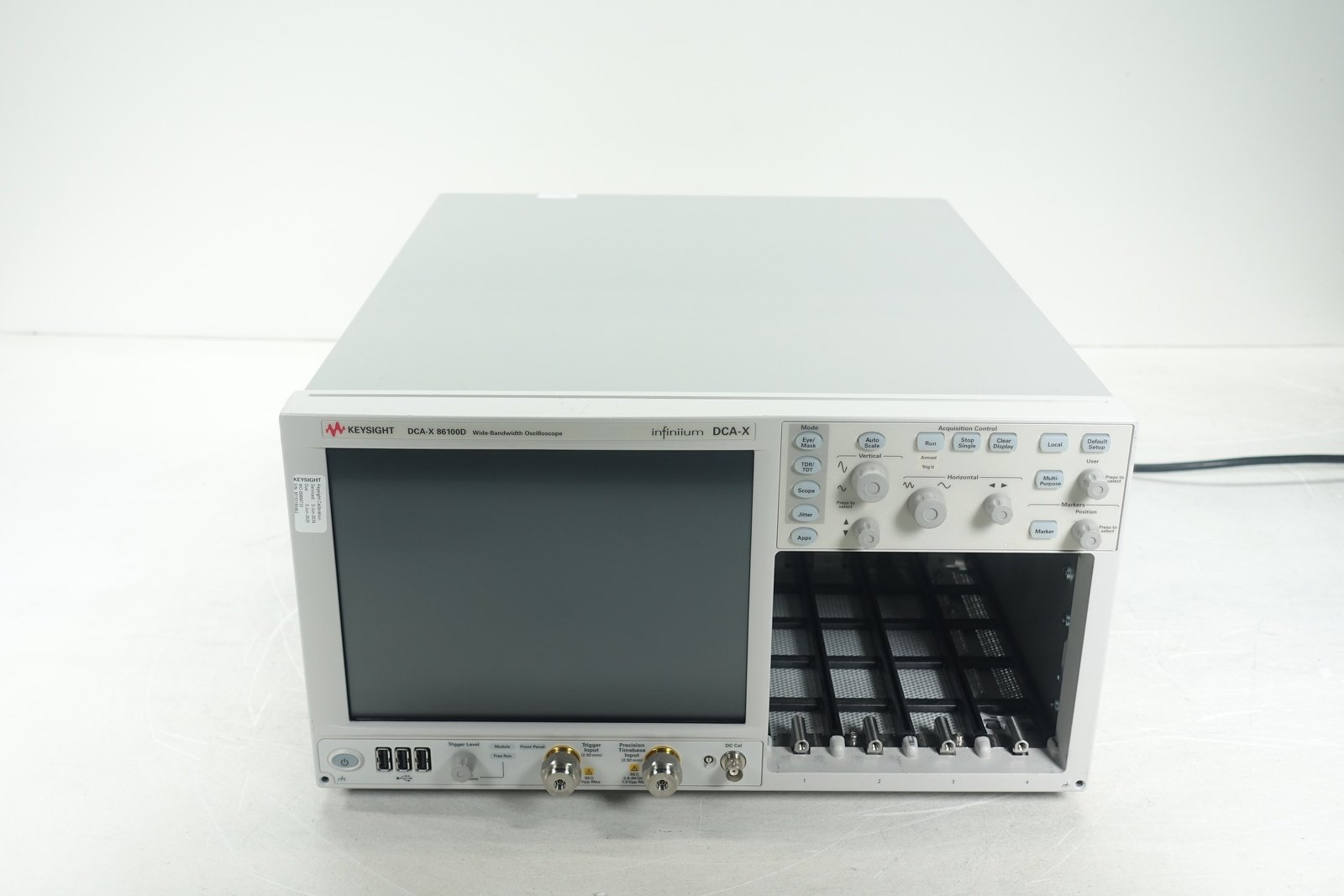 Keysight 86100D Infiniium DCA-X Wide-Bandwidth Oscilloscope Mainframe Keysight 86100D Infiniium DCA-X Wide-Bandwidth Oscilloscope Mainframe