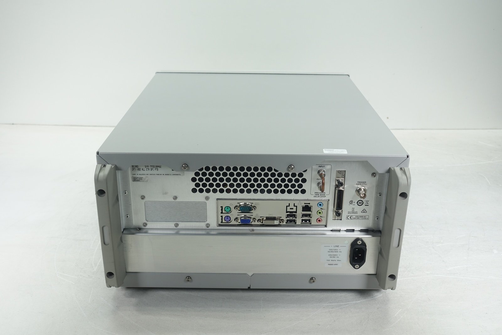 Keysight 86100D Infiniium DCA-X Wide-Bandwidth Oscilloscope Mainframe Keysight 86100D Infiniium DCA-X Wide-Bandwidth Oscilloscope Mainframe