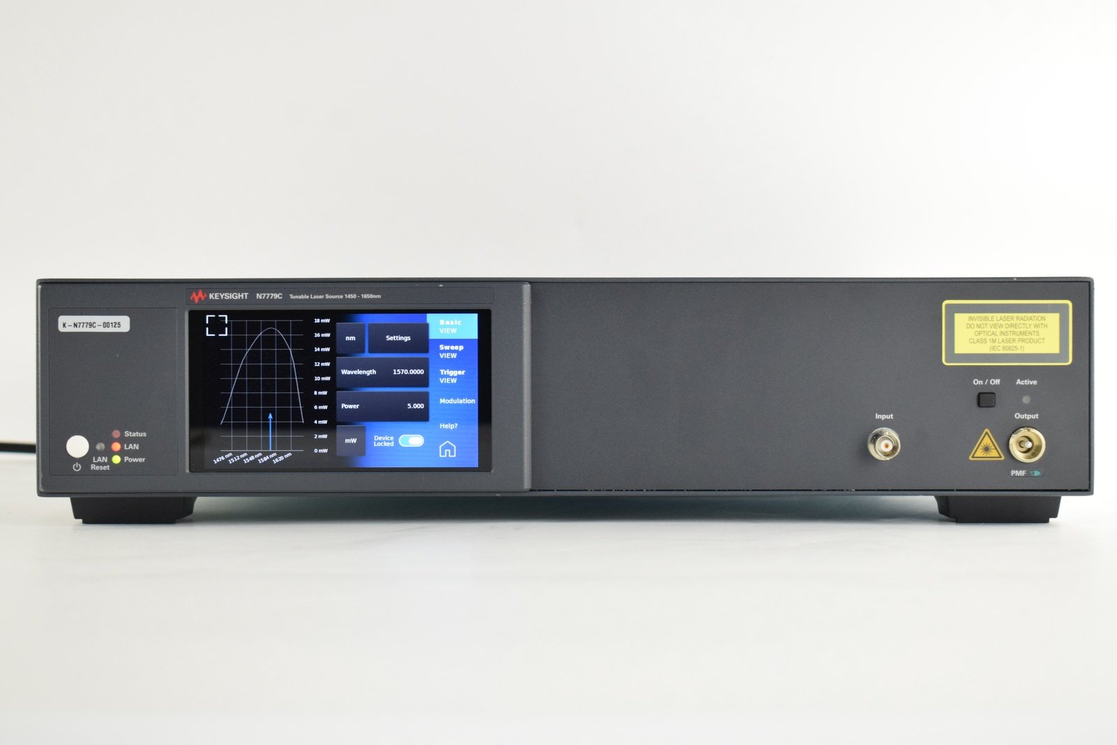 Keysight N7779C Step-Tunable Laser Source / High Power and Low SSE / Basic Line Keysight N7779C Step-Tunable Laser Source / High Power and Low SSE / Basic Line