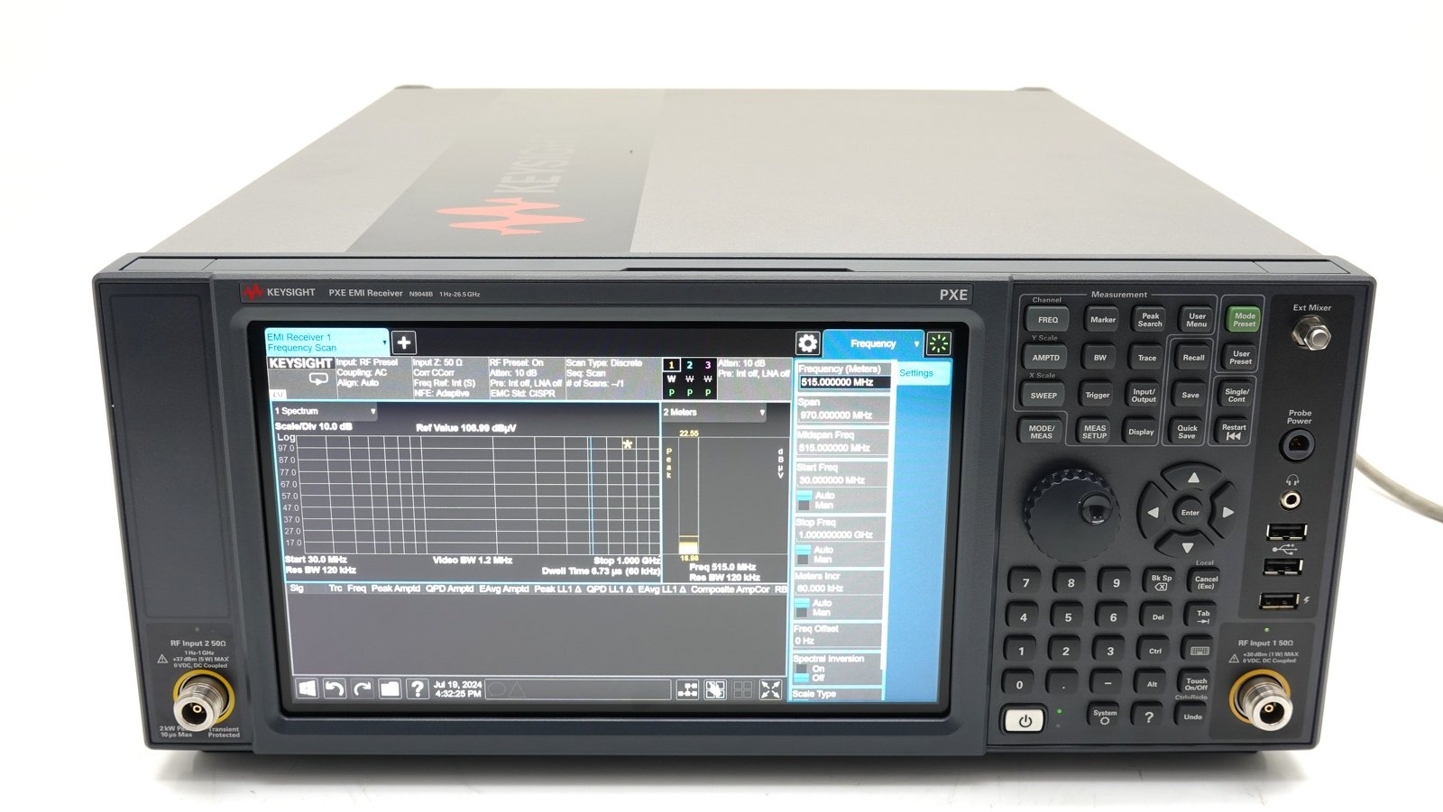 Keysight N9048B-526 1 Hz to 26.5 GHz