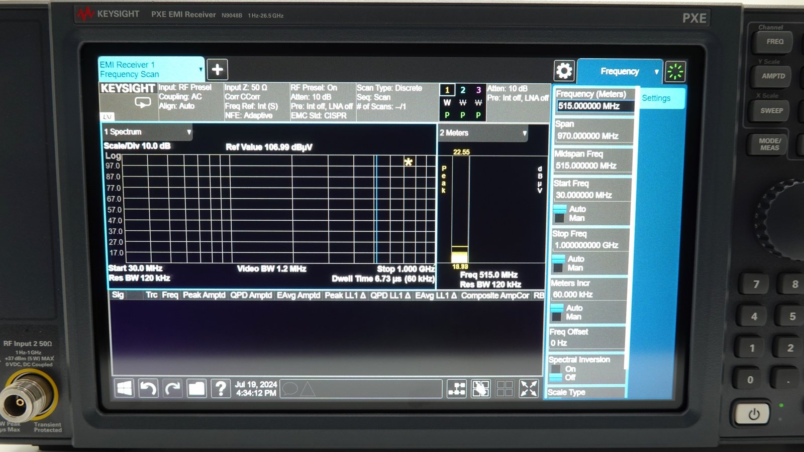 Keysight N9048B-526 1 Hz to 26.5 GHz
