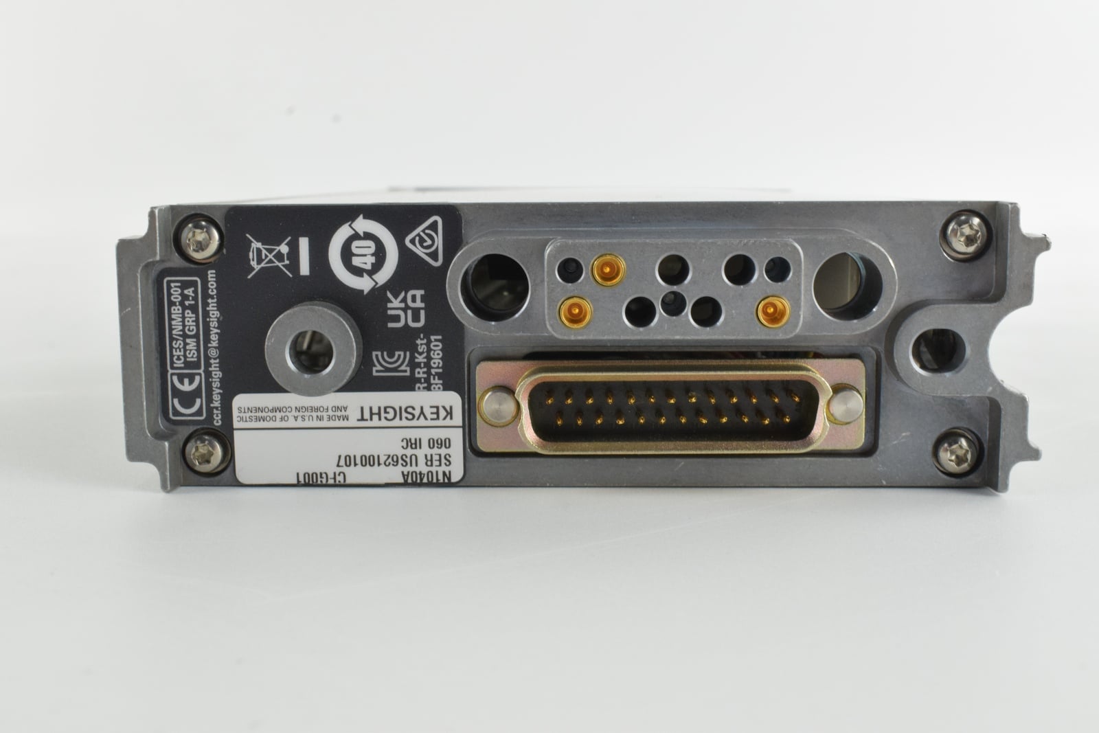 Dual Electrical Channel Module Keysight Used N1040A - Actual Instrument - Image 6