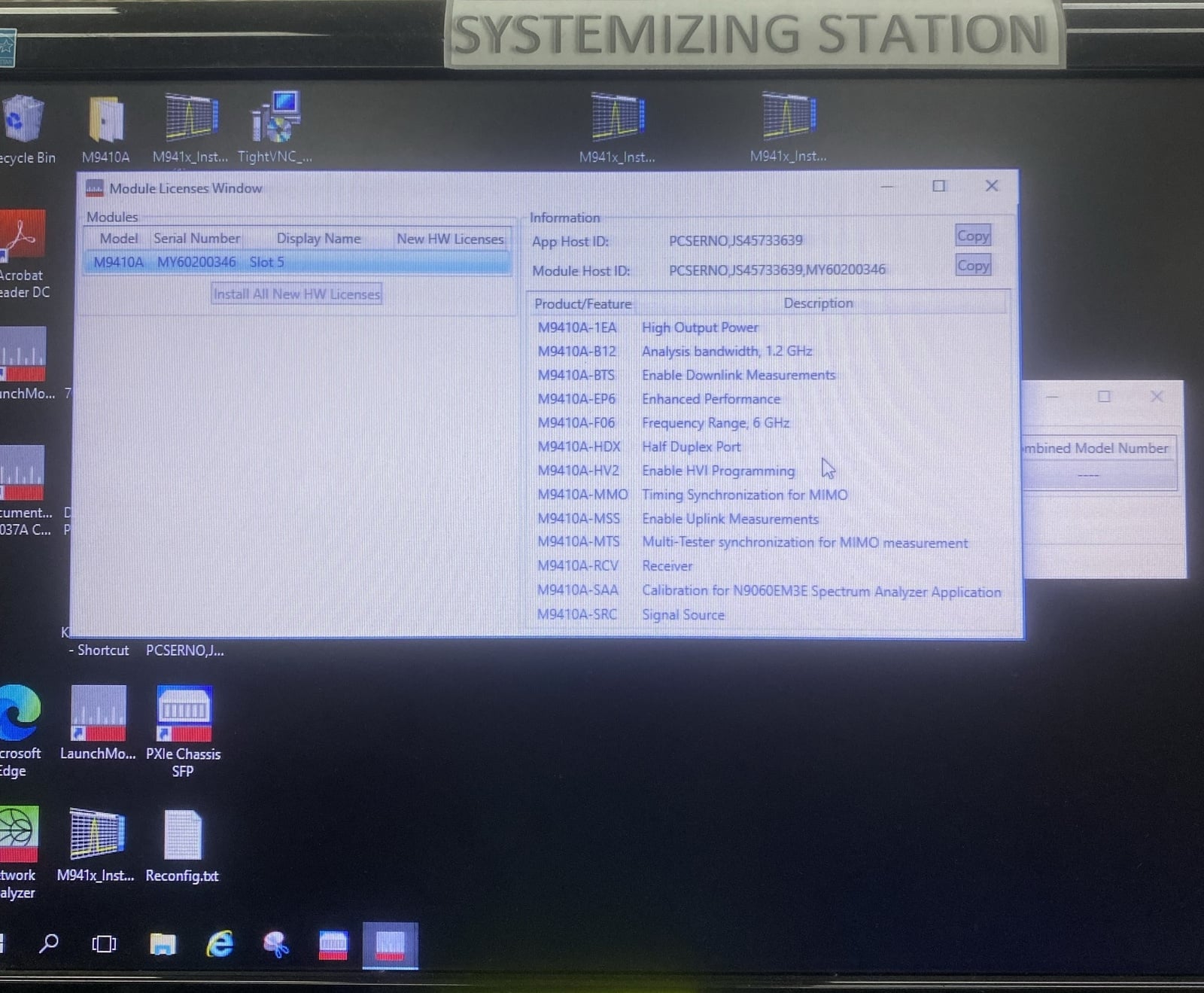 VXT PXI Vector Transceiver Keysight Used M9410A-BTS - Actual Instrument - Image 7