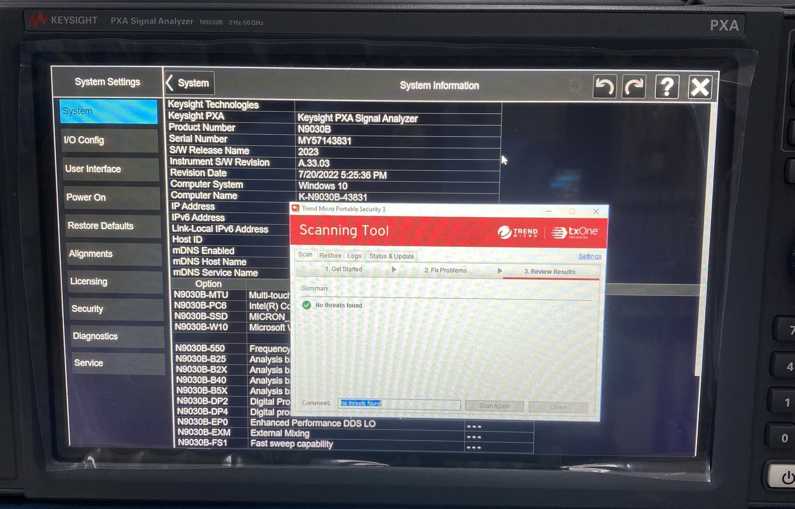 スペクトラムアナライザ - Used Keysight Equipment