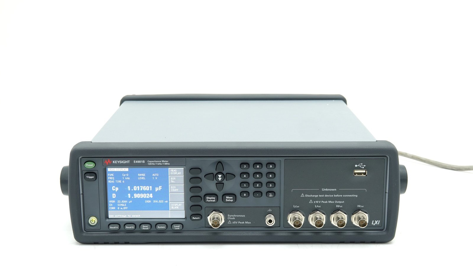 Keysight E4981B Capacitance Meter
