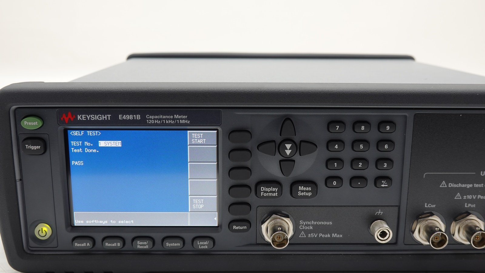 Keysight E4981B Capacitance Meter