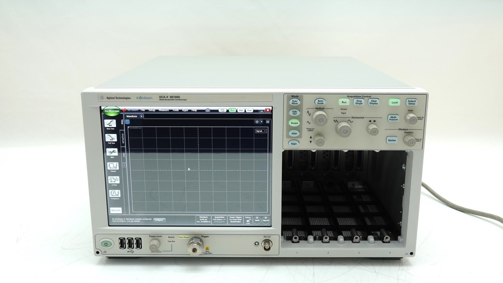 Keysight 86100D Infiniium DCA-X Wide-Bandwidth Oscilloscope Mainframe Keysight 86100D Infiniium DCA-X Wide-Bandwidth Oscilloscope Mainframe