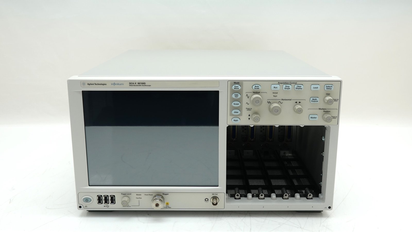 Keysight 86100D Infiniium DCA-X Wide-Bandwidth Oscilloscope Mainframe Keysight 86100D Infiniium DCA-X Wide-Bandwidth Oscilloscope Mainframe