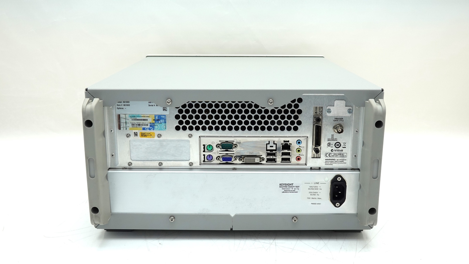Keysight 86100D Infiniium DCA-X Wide-Bandwidth Oscilloscope Mainframe Keysight 86100D Infiniium DCA-X Wide-Bandwidth Oscilloscope Mainframe