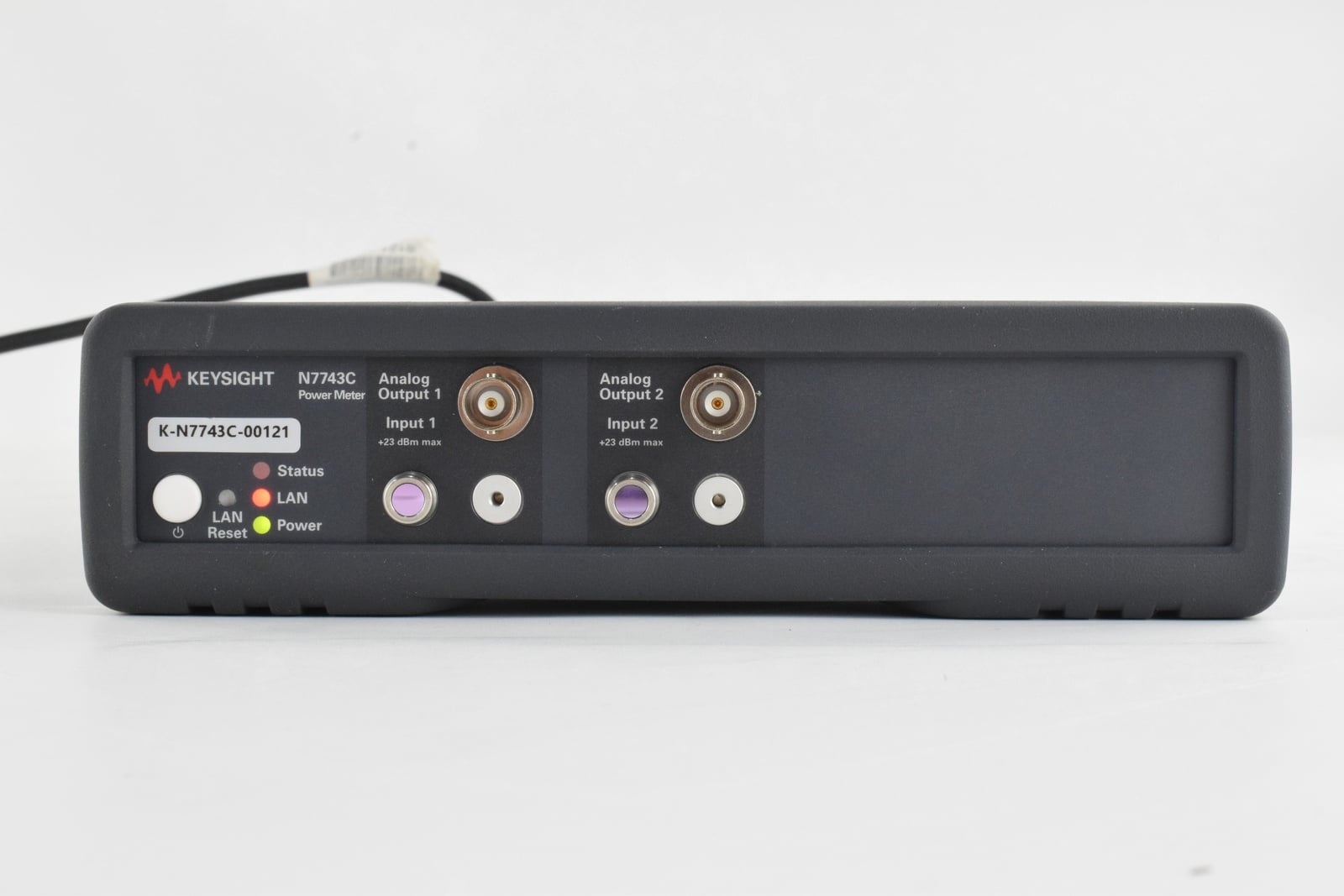 Optical Multiport Power Meter / Analog Output / High Power Configuration Keysight Used N7743C - Actual Instrument - Image 5