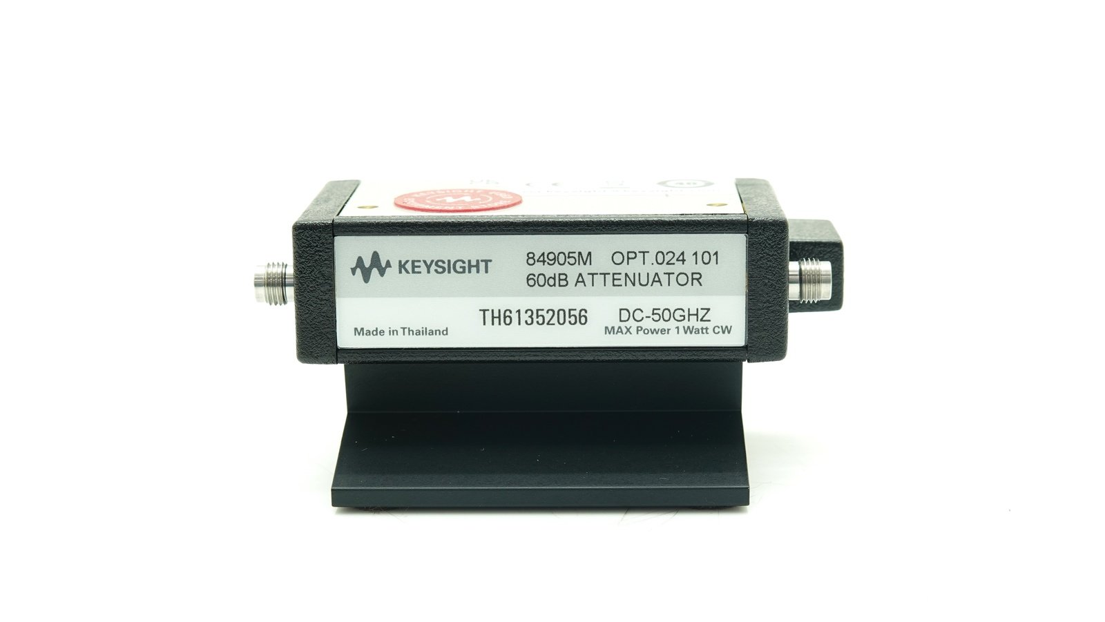 Keysight 84905M Programmable Step Attenuator / DC to 50 GHz / 60 dB / 10 dB steps Keysight 84905M Programmable Step Attenuator / DC to 50 GHz / 60 dB / 10 dB steps