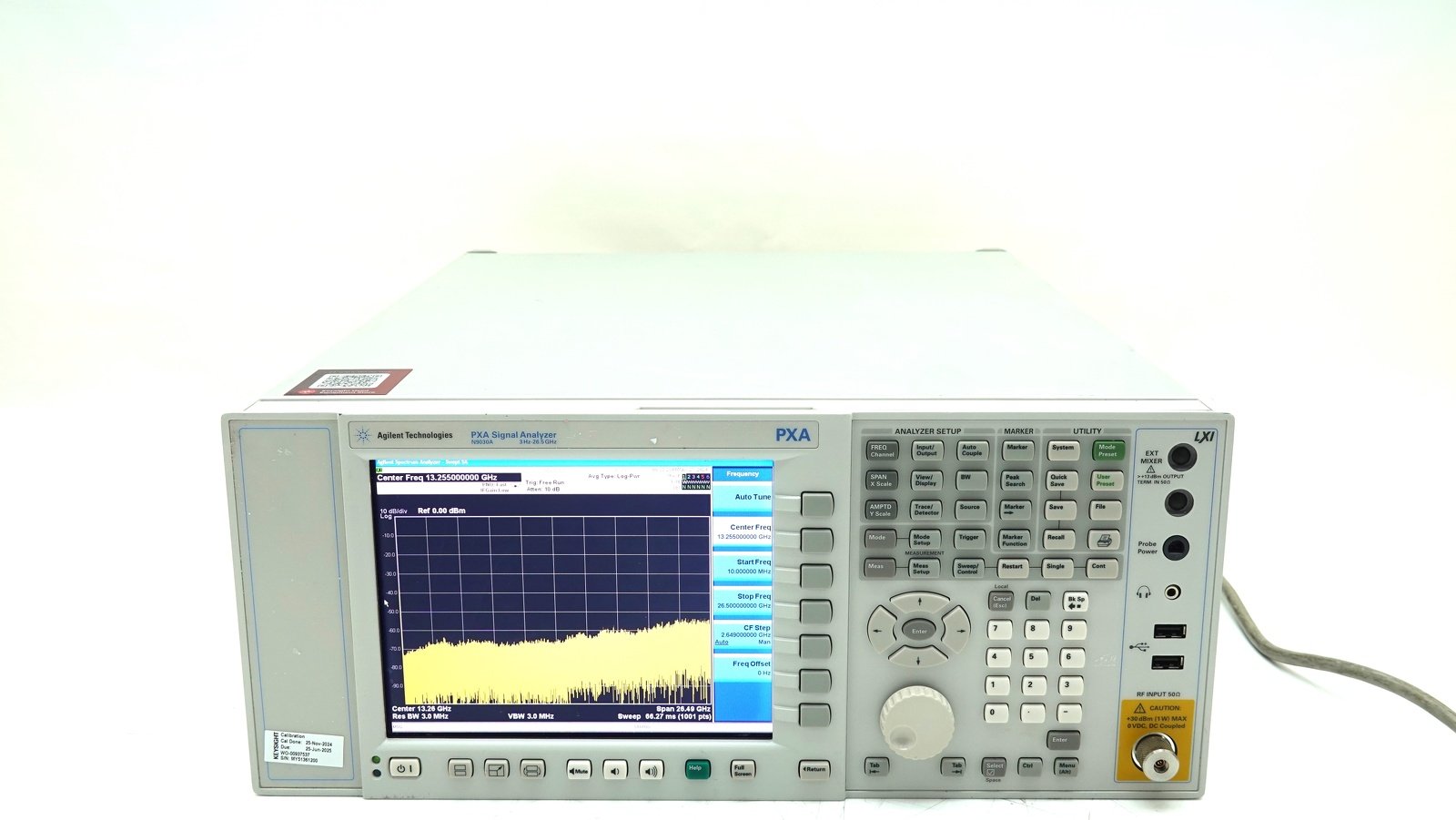 Keysight N9030A-526 3 Hz to 26.5 GHz