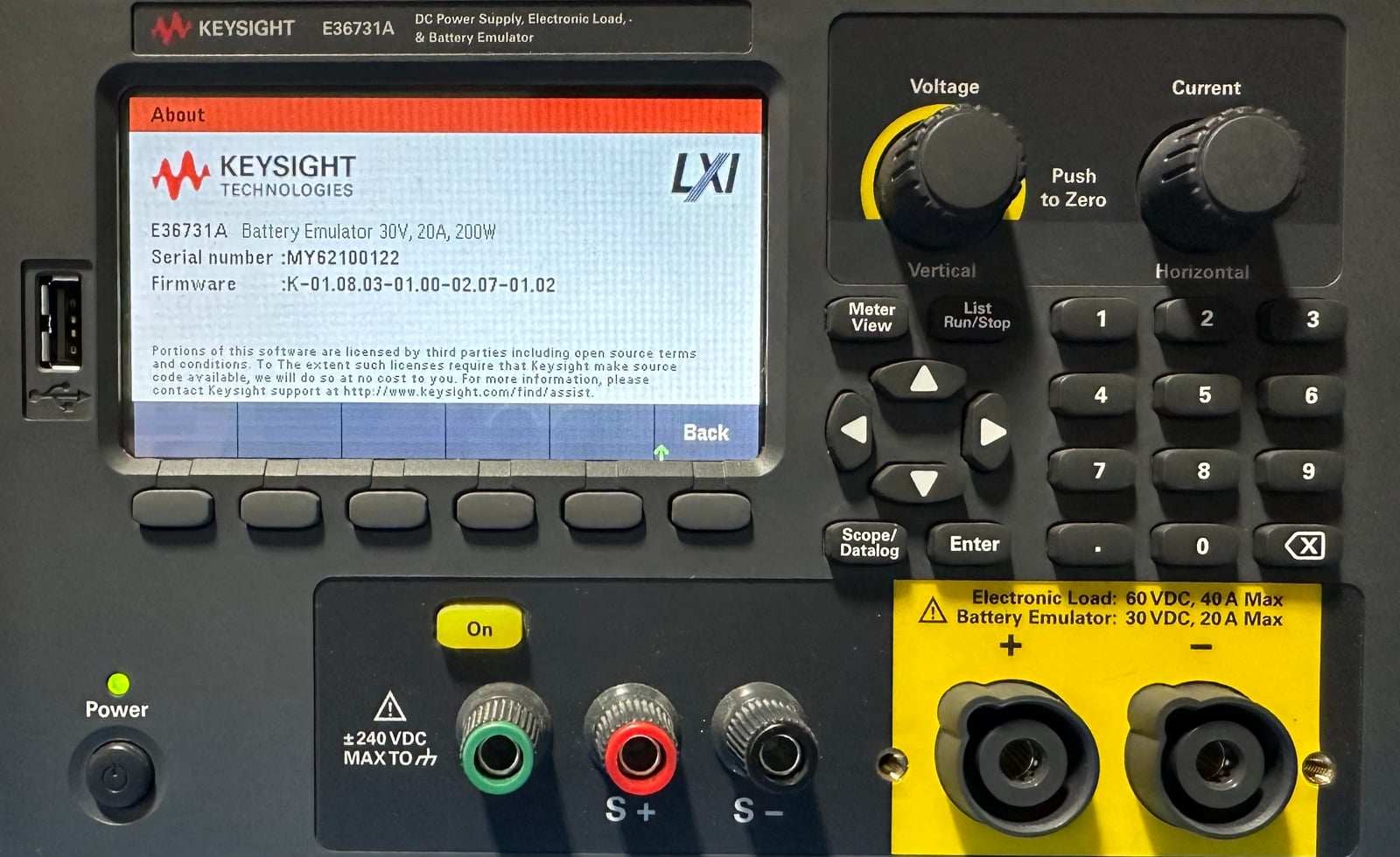 電源 - Used Keysight Equipment