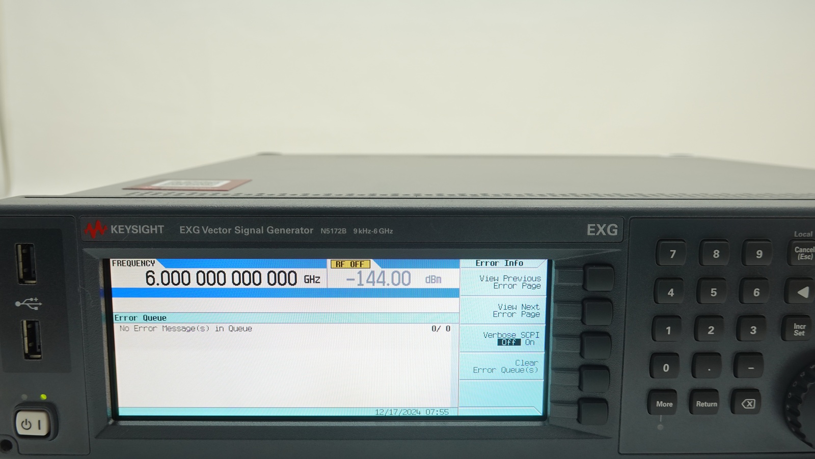 Keysight N5172B-506 9 kHz to 6 GHz