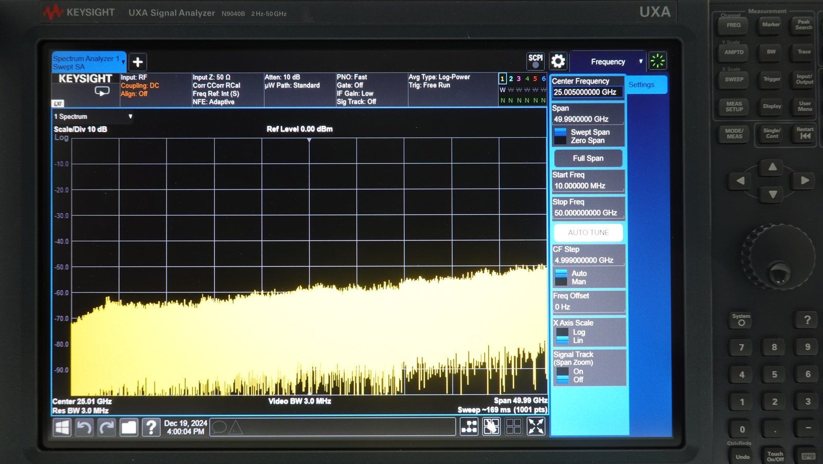 Keysight N9040B-550 2 Hz to 50 GHz