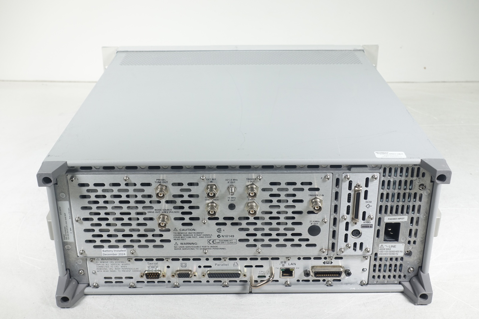 Keysight E4445A PSA Spectrum Analyzer / 3 Hz to 13.2 GHz