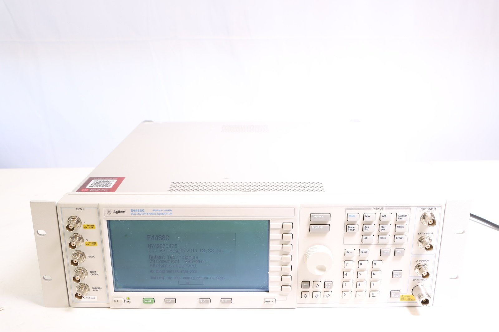 Keysight E4438C-503 250 kHz to 3 GHz
