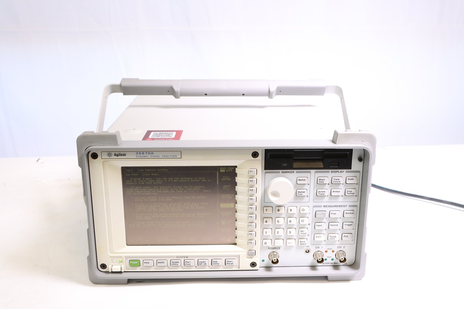 Keysight 35670A Signal Analyzer