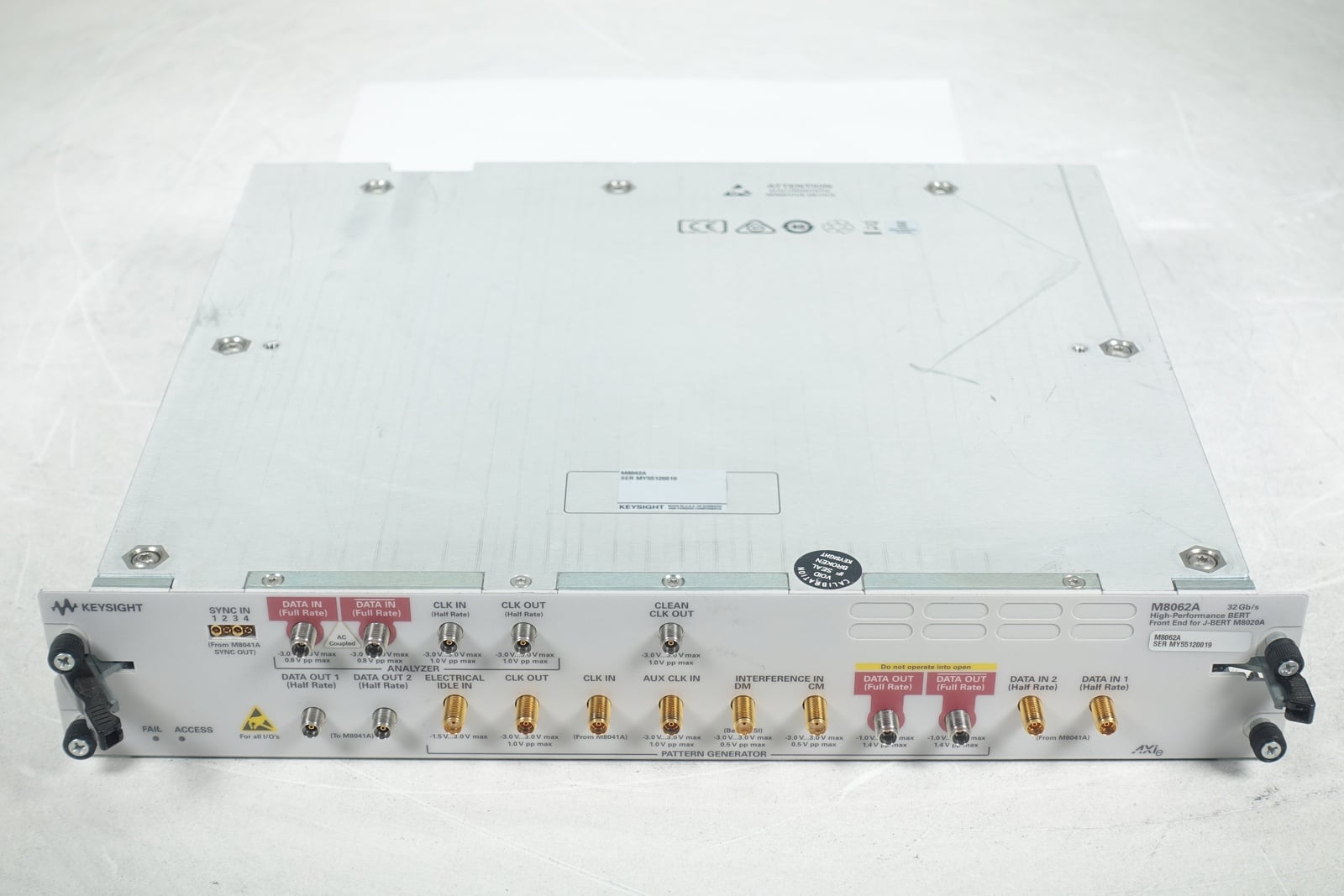 Keysight Used M8062A-C32 - Actual Instrument - Image 1