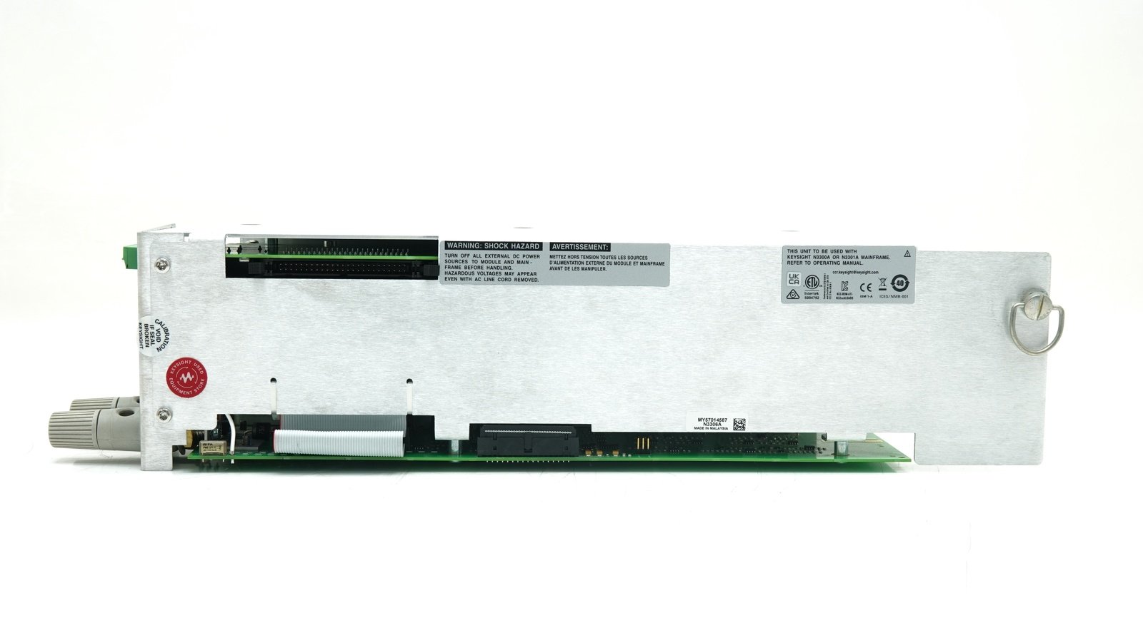 Keysight N3306A DC Electronic Load Module / 600W / 120A / 60V / 2 Slots Keysight N3306A DC Electronic Load Module / 600W / 120A / 60V / 2 Slots