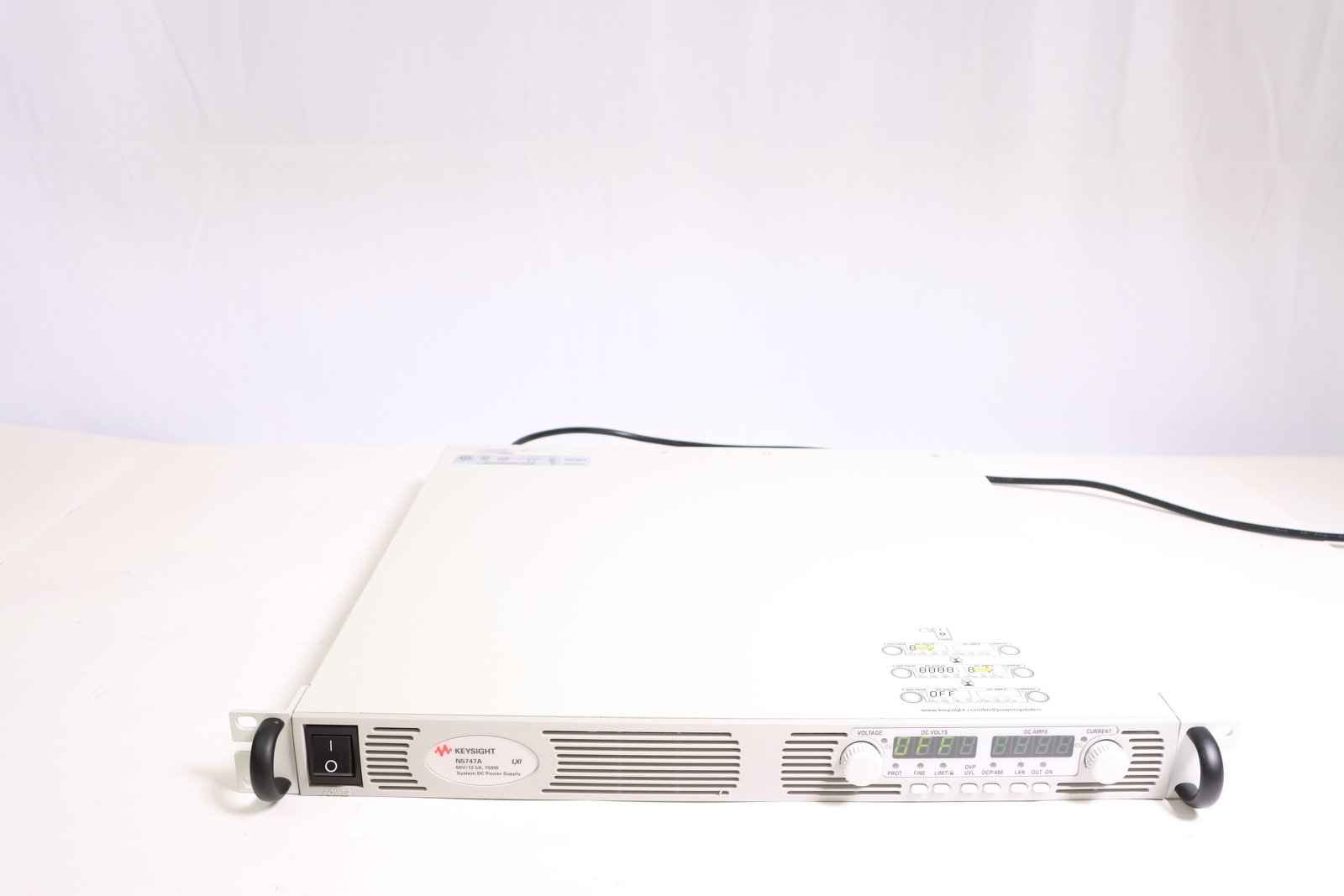 Keysight N5747A DC System Power Supply / 60V / 12.5A / 750W