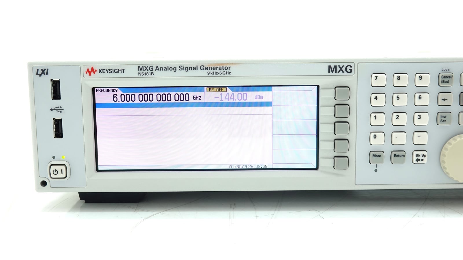 9 kHz to 6 GHz Keysight Used N5181B-506 - Actual Instrument - Image 7