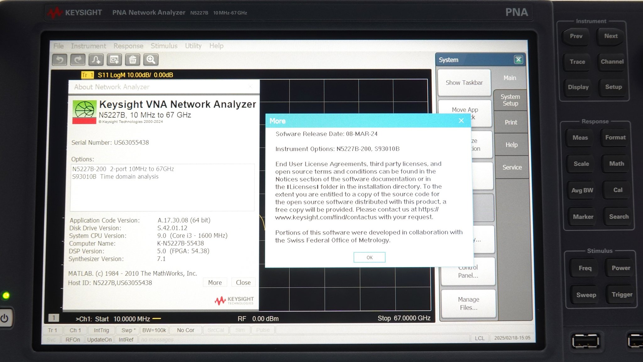 Keysight N5227B PNA Microwave Network Analyzer