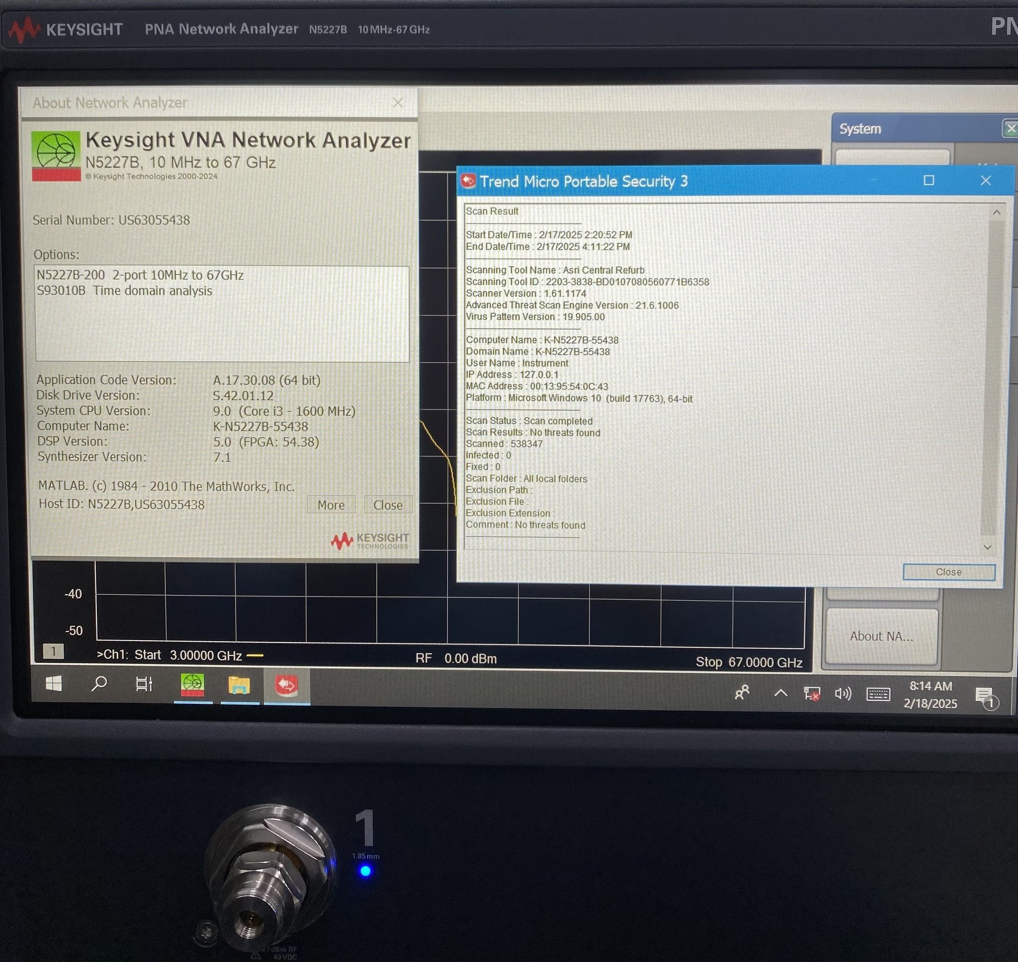 Keysight N5227B PNA Microwave Network Analyzer