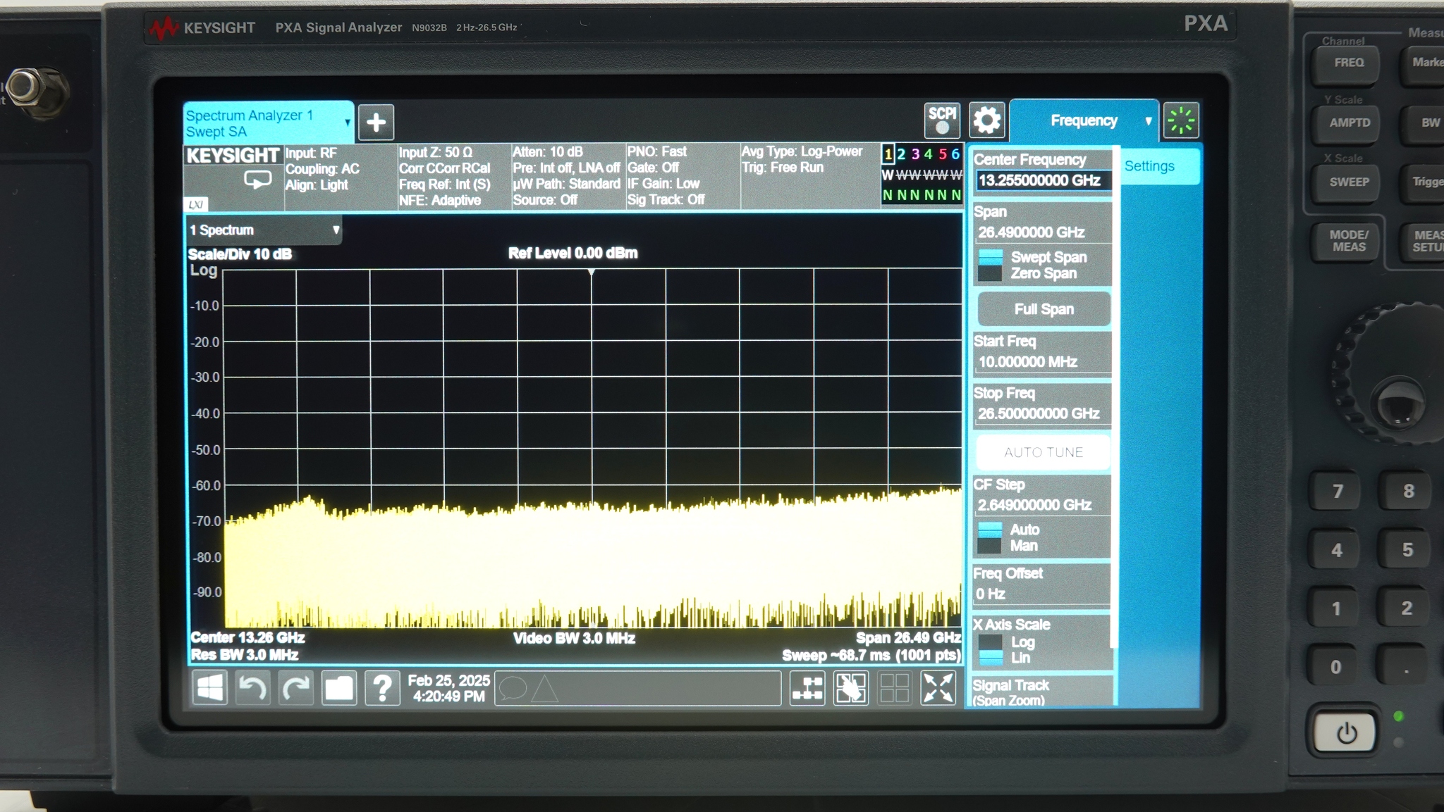 Keysight N9032B-526 2 Hz to 26.5 GHz