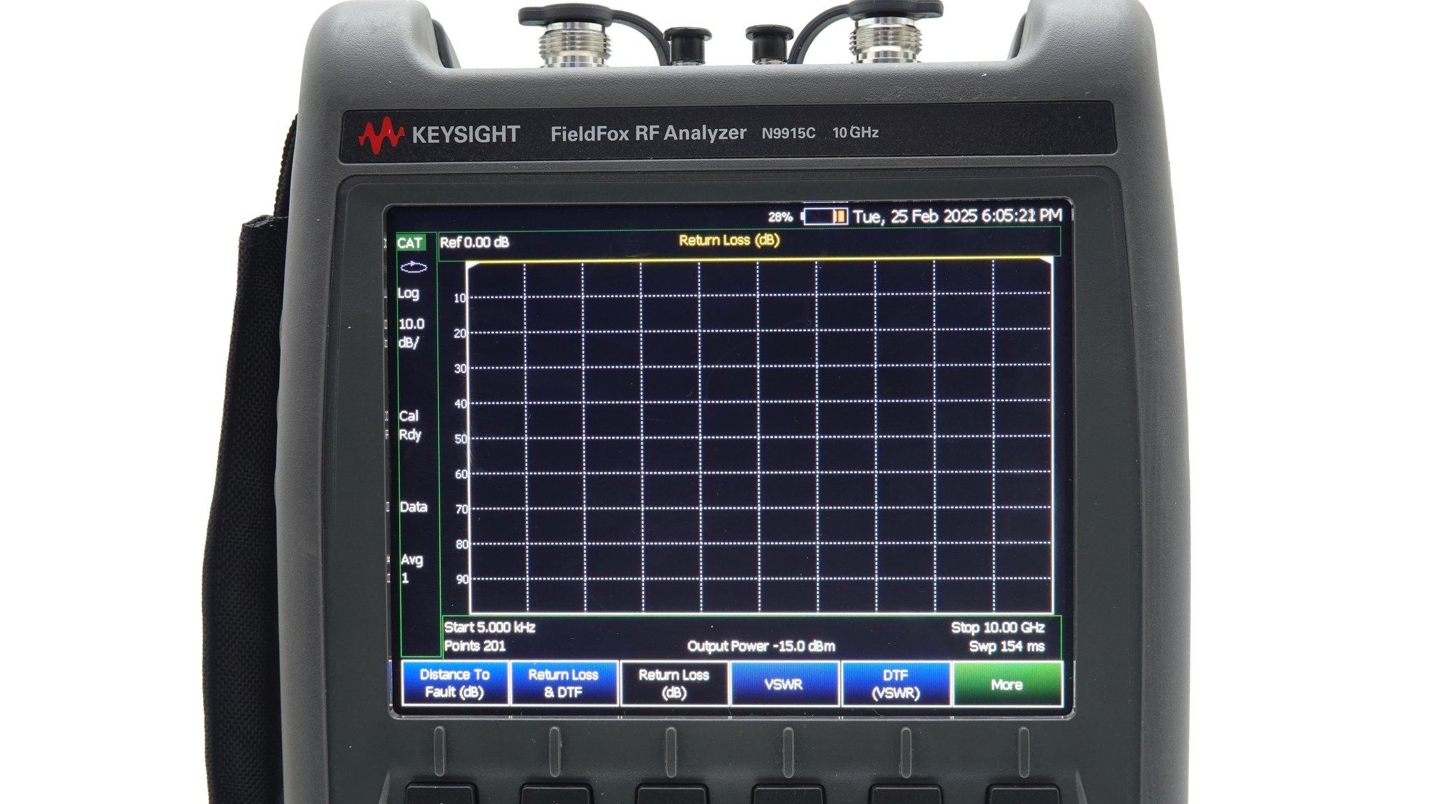 Keysight N9915C FieldFox 10 GHz RF Analyzer