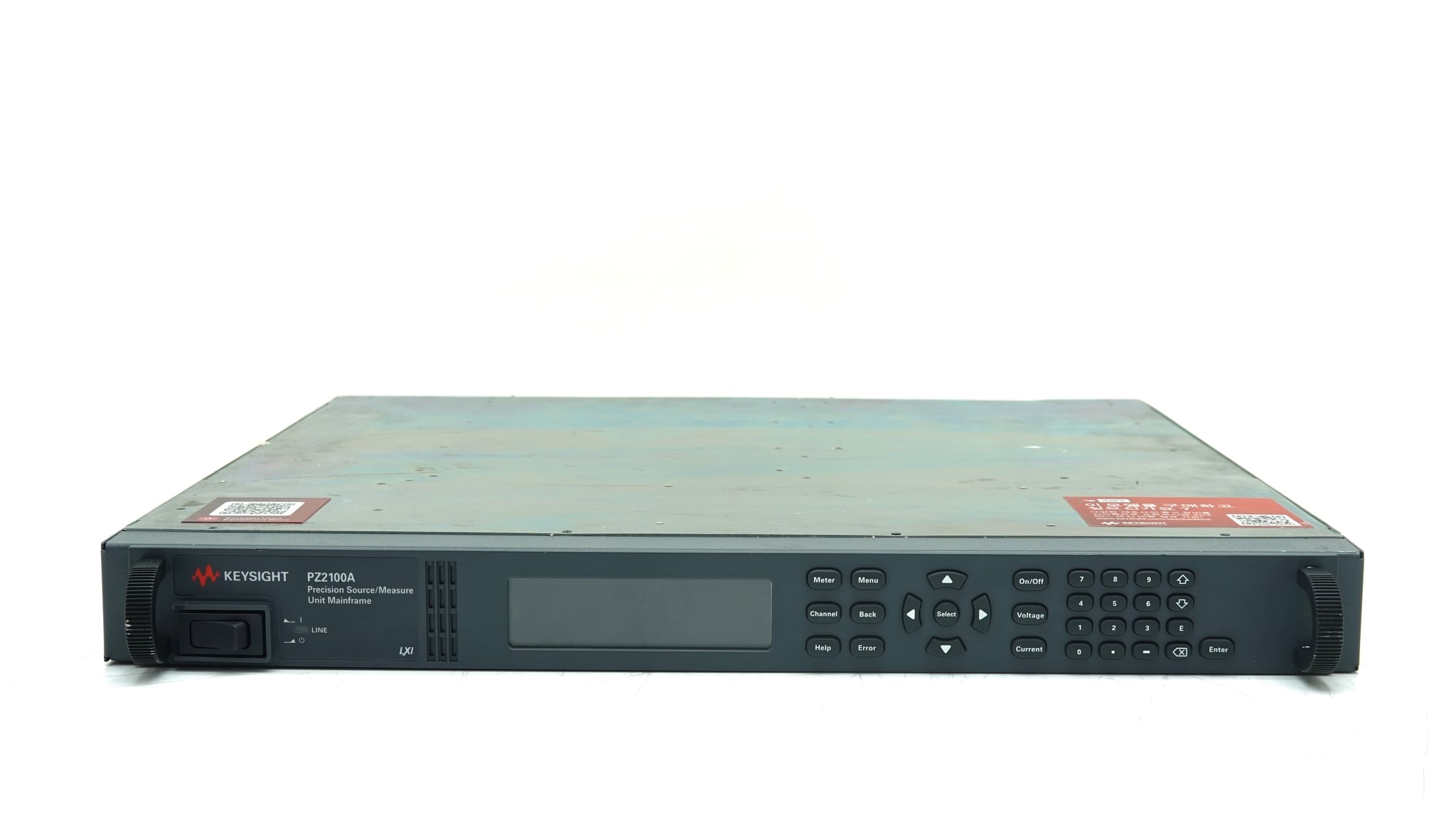 Precision Source/Measure Unit Mainframe, 4 slots, 1U Keysight Used PZ2100A - Actual Instrument - Image 2