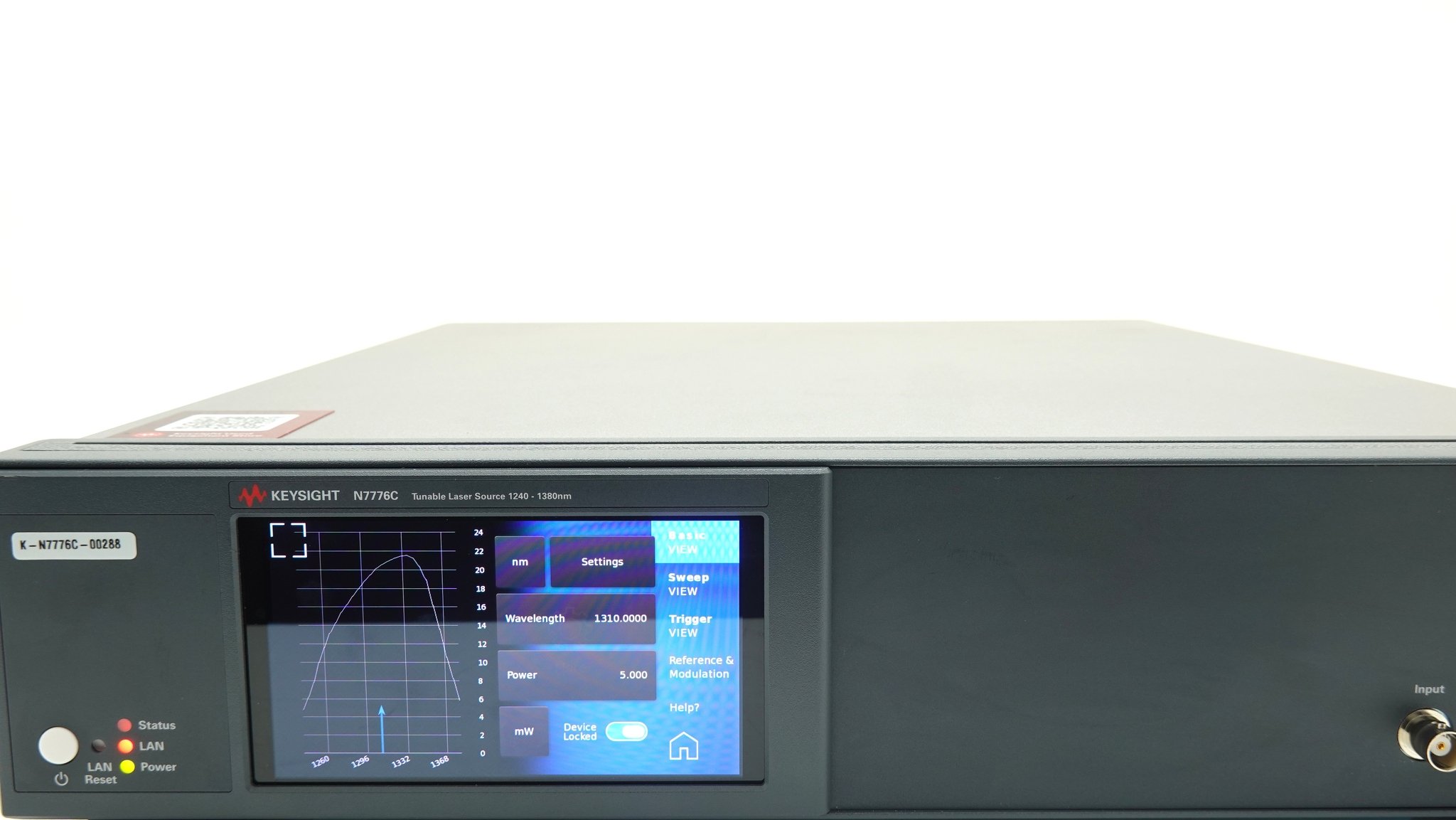 Keysight N7776C Tunable Laser Source / High Power and Lowest SSE / Top Line