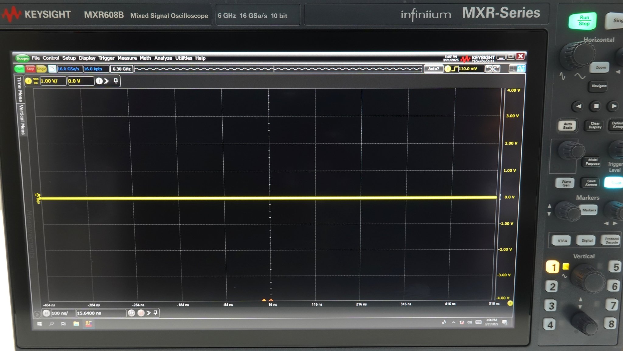 Keysight MXR608B Infiniium MXR-Series Real-Time Oscilloscope